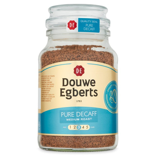 Douwe Egberts Pure Decaff instant coffee 190g - British product