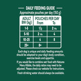 Natures Menu Duck wet dog food pouches 6 x 150g, imported from the UK