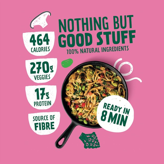 Lazy Vegan Korean noodles frozen meal (British brand)