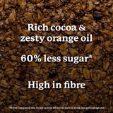 Graze Cocoa Orange Oat Boosts flapjack 4 x 30g, UK version
