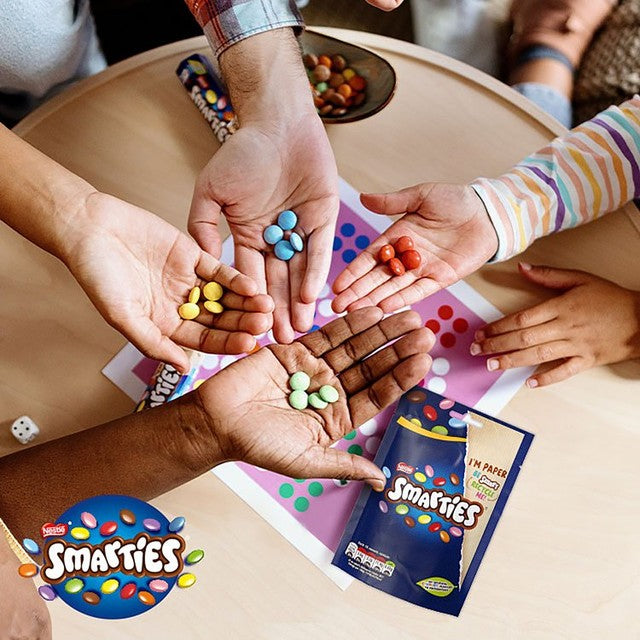 Smarties Milk Chocolate Sweets Sharing Bag 105g (British brand)