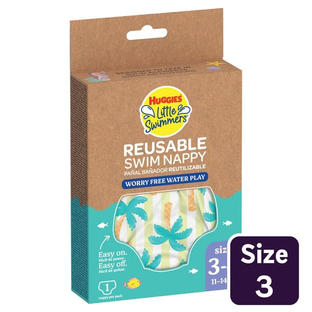 Huggies Little Swimmers Tropical swim nappy size 3-4, UK version