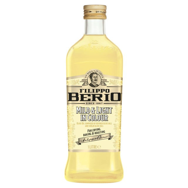 Filippo Berio Mild Light Olive Oil 1L - British product