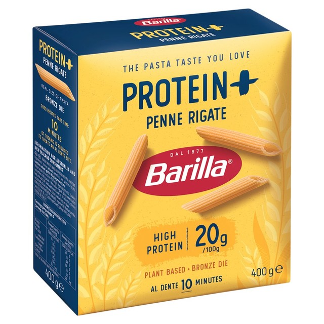 Barilla Penne Rigate Protein Plus pasta 400g - British product