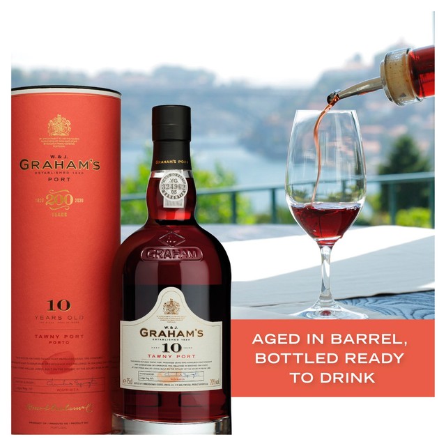 Graham's 10 Year Old Tawny Port 75cl, UK version