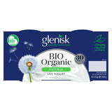 Glenisk Bio Organic Natural Live Yogurt 4 x 125g 500g