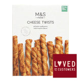 M&S all butter cheese twists 125g, imported from the UK