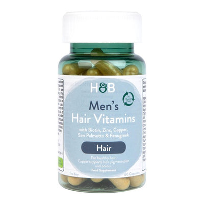 M&S Holland & Barrett Men's Hair Vitamins 60 Capsules- Buy online at McGrocer