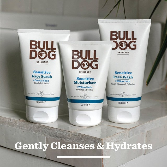 Bulldog sensitive face wash 150ml - British product