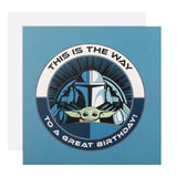 M&S Star Wars birthday card, imported from the UK