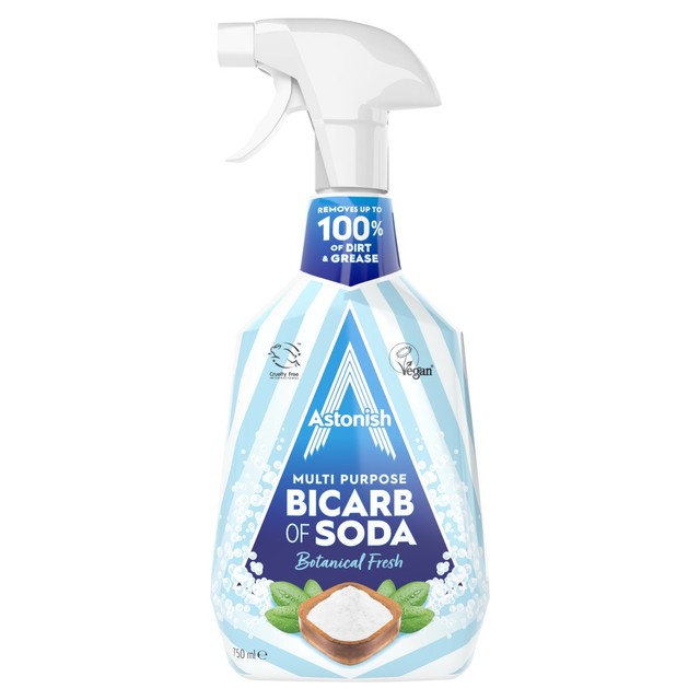 Astonish Bicarb of Soda Spray cleaning bottle, UK version