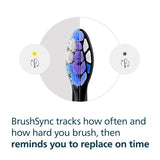 Philips Sonicare S2 sensitive toothbrush heads black 3-pack, UK version