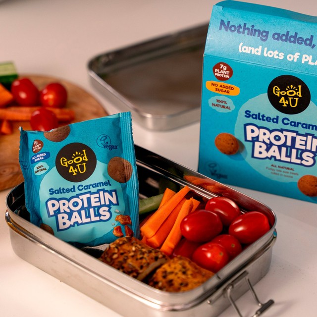 Good4U salted caramel protein balls 40g, UK version