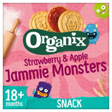 Organix Jammie Monsters toddler biscuits multipack 8 x 8g, imported from the UK