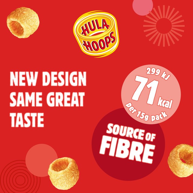Hula Hoops salted crisps multipack, UK version
