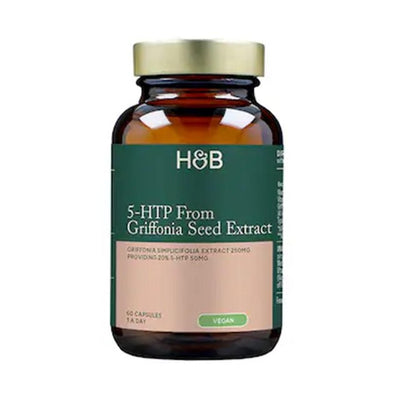 Holland & Barrett 5-HTP Griffonia-Samenextrakt veganes Stimmungsunterstützungspräparat 60 Kapseln