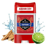 Old Spice Captain Mens Antiperspirant  Deodorant Clear Gel Stick 48hr Fresh  Dry 70ml