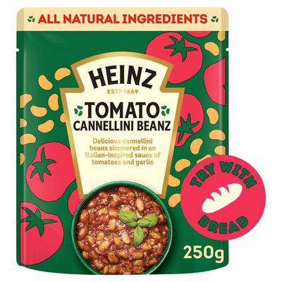 M&S Heinz Tomat Cannellini Bønner Italiensk-stil Baked Beans 250g- Kjøp på nett hos McGrocer
