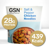 GSN salt and pepper chicken protein noodle pot 350g, UK version