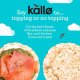 Kallo Protein Packed Lentil Cakes 100g, UK version