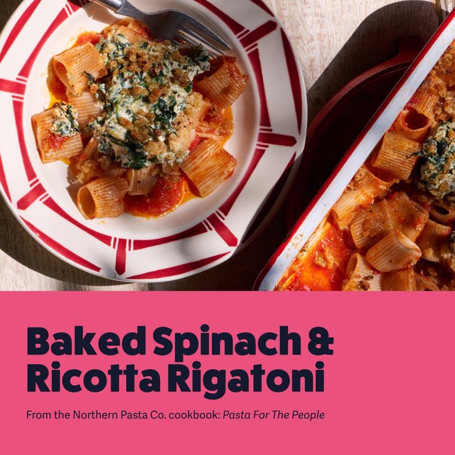 Northern Pasta rigatoni pasta 450g, imported from the UK