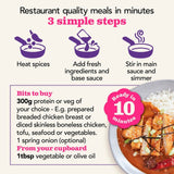 The Spice Tailor Japanese Katsu Curry Kit 245g (British brand)