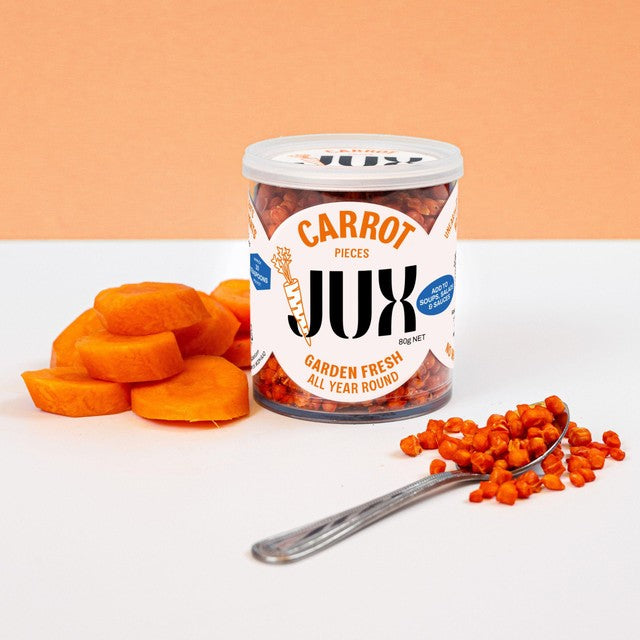 JUX carrot pieces 80g, UK version