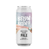 Below Brew Co Wild Juice Chase alcohol-free pale ale 440ml (British brand)