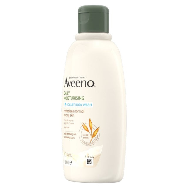 Aveeno Daily Moisturising Yogurt Body Wash for normal to dry skin 300ml - British product