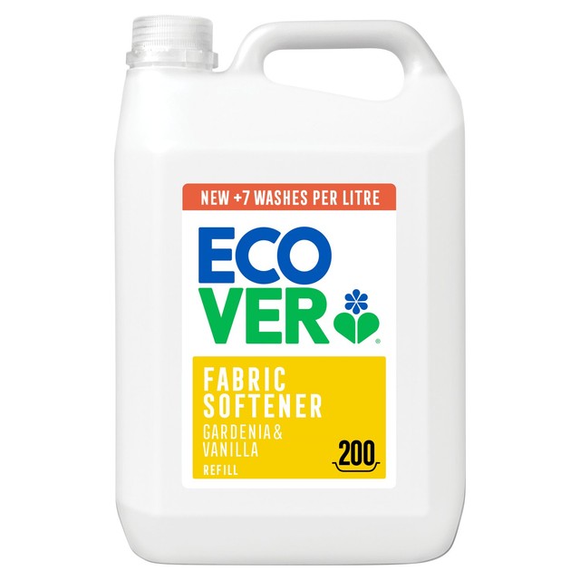 Ecover fabric softener gardenia vanilla 200 washes - British product