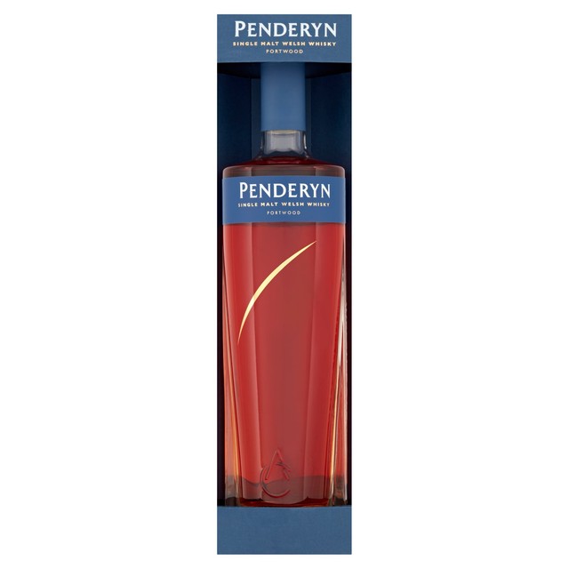 Penderyn Portwood Single Malt Welsh Whisky 70cl, imported from the UK