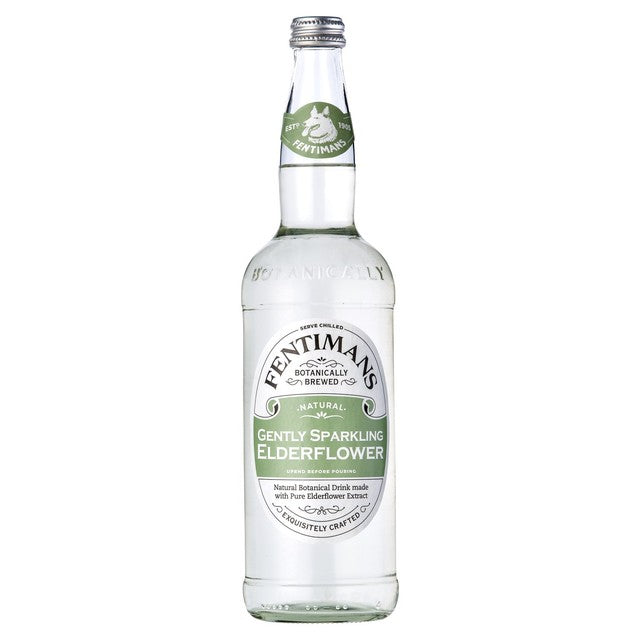 Fentimans Gently Sparkling Elderflower Cordial 750ml - British product