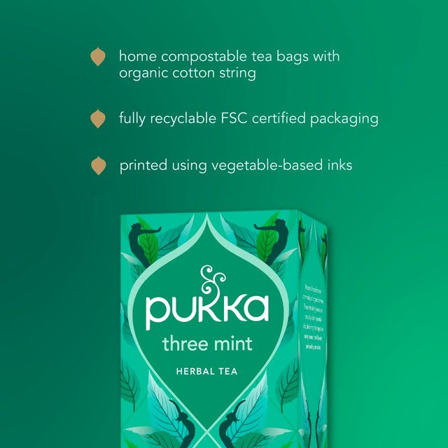 Pukka Organic Digest Collection herbal tea bags - British product