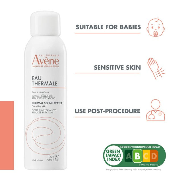 Avène Thermal Spring Water Spray for Sensitive Skin 150ml - British product