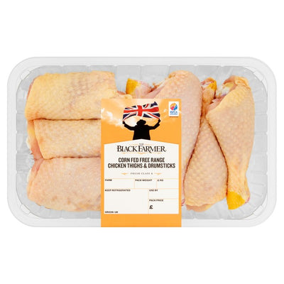 M&S The Black Farmer Mais-Hähnchenschenkel & -Keulen Freilandgeflügel 1 kg - Online bei McGrocer kaufen