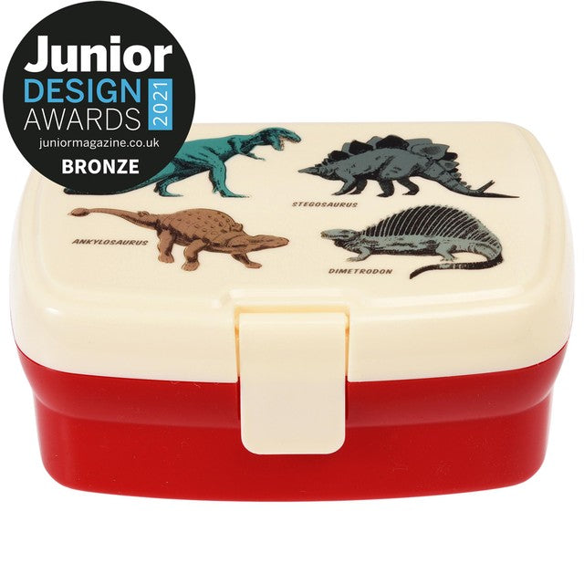 Rex London lunch box with tray Prehistoric Land - British product