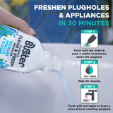 Buster plughole sanitiser foaming granules 300g - British product