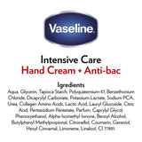 Vaseline Anti-Bac hand cream 75ml (British brand)