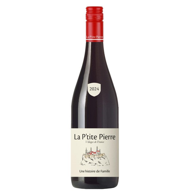 La P'tite Pierre red wine 75cl, UK version