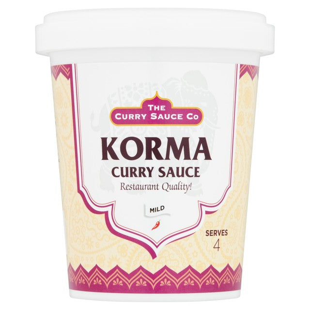 The Curry Sauce Co. Korma curry sauce 475g, UK version