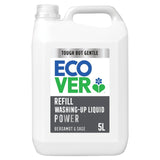 Ecover Power washing up liquid bergamot sage (British brand)