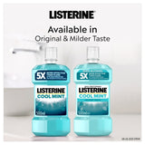 Listerine Cool Mint mouthwash 500ml, UK version