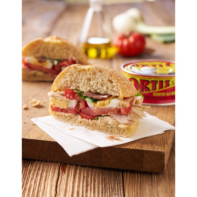 Brindisa albacore tuna fillets in olive oil 158g - British product