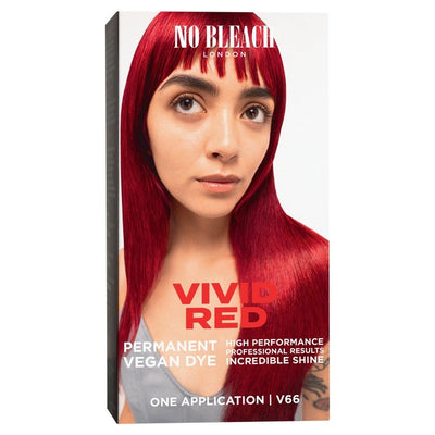 M&S Bleach London Vivid Red Permanent Hair Dye Kit- Buy online at McGrocer