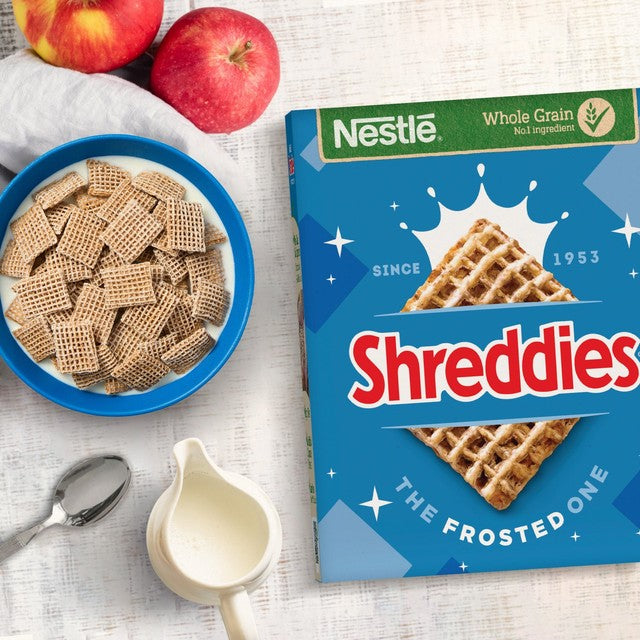 Shreddies frosted breakfast cereal 600g (British brand)