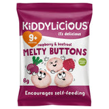 Kiddylicious Raspberry  Beetroot Melty Buttons 9 Months 6g