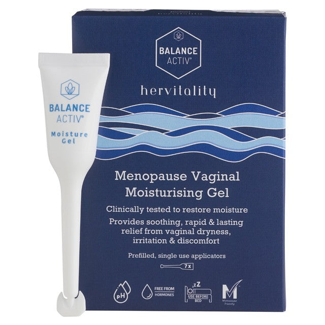 Balance Activ HerVitality vaginal moisture gel, imported from the UK