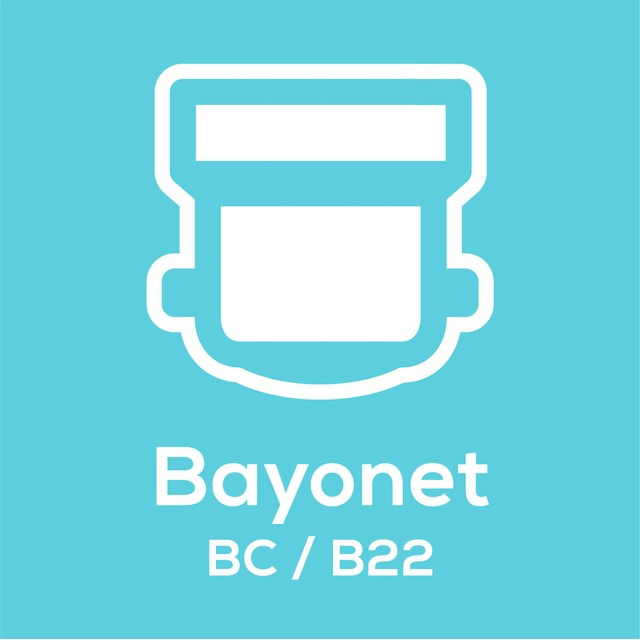 TCP LED white bayonet light bulb B22 8.5W (British brand)