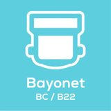 TCP LED white bayonet light bulb B22 8.5W (British brand)
