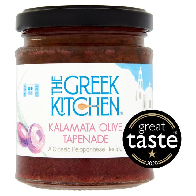 Olive Branch Kalamata olive tapenade 180g jar (British brand)